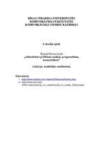 Konspekts 'Analītiskie mehānismi', 1.