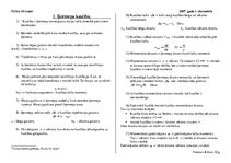 Konspekts 'Ķermeņu kustība, mijiedarbība, spēks. Formulas', 1.