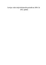 Referāts 'Latvijas valsts ārējā tirdzniecība periodā no 2004. līdz 2012.gadam', 1.