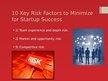 Prezentācija 'Risk Factor in Business', 10.