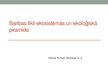 Prezentācija 'Barības tīkli ekosistēmās un ekoloģiskā piramīda', 1.