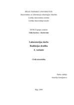 Paraugs 'Radiācijas drošība', 1.