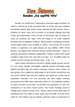 Konspekts 'Ilzes Šķipsnas romāna "Aiz septītā tilta" analīze', 1.