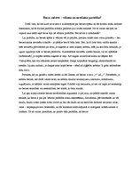 Eseja 'Berze sadzīvē - vēlama vai nevēlama parādība?', 1.