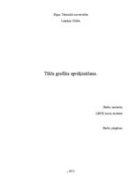 Paraugs 'Tīkla grafika aprēķināšana', 1.