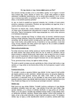 Eseja 'Ko nagu izskats un nagu virsmas reljefs pasaka par Tevi', 1.