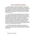 Eseja 'Pasaules globalizācijas problēma', 1.