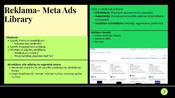 Prezentācija 'Zīmola "Spotify" monitoringa analīze', 7.