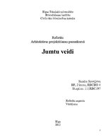 Referāts 'Jumtu veidi', 1.