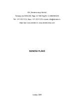 Biznesa plāns 'SIA "Stendera ziepju fabrika" biznesa plāns', 1.