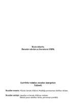 Konspekts 'Latviešu valodas stundas konspekts sākumskolā', 1.