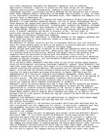 Eseja 'McDonalds', 6.