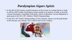 Prezentācija 'Paralympian Aigars Apinis', 4.