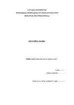 Referāts 'Didaktiskās pieejas izglītības praksē', 1.