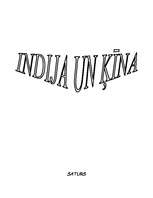 Referāts 'Indija un Ķīna', 1.