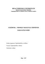 Diplomdarbs 'Uzņēmuma – nodokļu maksātāja vērtējums', 1.