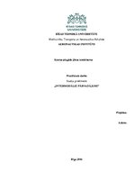 Prakses atskaite 'Kravas piegāde jūras konteineros', 1.