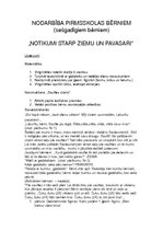 Konspekts 'Nodarbība pirmsskolas bērniem', 1.
