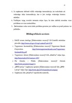 Prakses atskaite 'Iekšējās komunikācijas analīze uzņēmumā', 21.