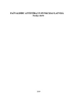 Referāts 'Pašvaldību attīstība un funkcijas Latvijā', 1.