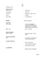 Paraugs 'Curriculum Vitae', 1.