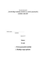 Konspekts 'Dendrofāgo kukaiņu ietekme uz priežu jaunaudžu sanitāro stāvokli', 1.