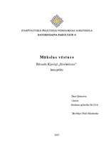 Konspekts 'Eduards Kļaviņš "Simbolisms"', 1.