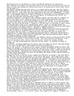 Eseja 'The Bible as a Source of Ethical Authority for Christians', 1.