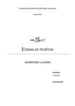 Referāts 'Jūrmalas pilsētas makrovides analīze', 1.