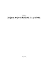 Referāts 'Zveja un zvejnieki Kurzemē 19.gadsimtā', 1.