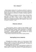 Konspekts 'Adopcija', 1.