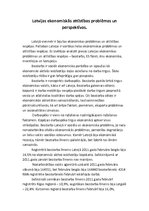 Referāts 'Latvijas ekonomiskās attīstības problēmas un perspektīvas', 1.