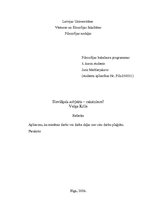 Referāts 'Sievišķais subjekts - rakstniece? Velga Krile', 1.