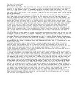 Eseja 'The Scary Friday Night', 1.