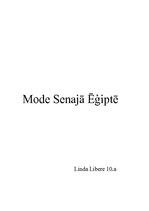 Referāts 'Mode Senajā Ēģiptē', 1.