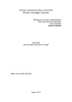 Eseja 'Kas man šķiet interesants un vērtīgs', 1.