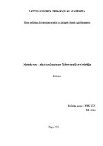 Konspekts 'Motokrosa raksturojums no fizioterapijas viedokļa', 1.