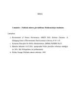 Konspekts 'Publiskā sektora pārvaldīšana. Modernizācijas tendences', 1.