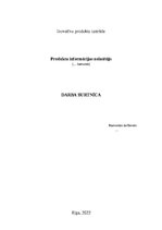 Konspekts 'Produkta informācijas nolasītājs: inovatīva produkta idejas darba burtnīca', 1.