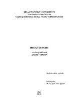 Referāts 'Ieskaites darbs priekšmetā "Darba vadīšana"', 1.