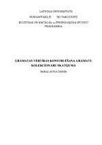 Referāts 'Grāmatas vērtības konstruēšana grāmatu kolekcionāru skatījumā', 1.