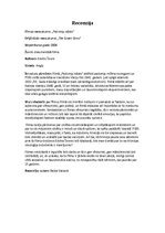 Eseja 'Recenzija filmai "Padomju stāsts"', 1.