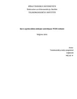 Diplomdarbs 'Kerra optisko efektu ietekmes novērtējums WDM sistēmās', 1.