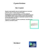 Konspekts 'E-pasta lietošana', 5.