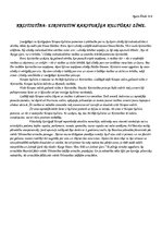 Eseja 'Kristietība - eiropietim raksturīga kultūras zīme', 1.