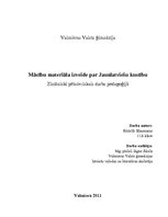 Referāts 'Mācību materiāla izveidošana par jaunlatviešiem', 1.