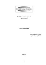 Referāts 'Likviditātes risks', 1.