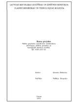 Referāts 'Ūdens attīrīšana no naftas produktiem', 1.