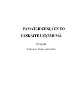 Referāts 'Pamatlīdzekļi un to uzskaite uzņēmumā', 1.