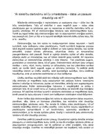 Eseja 'Ar elektrību darbināmu ierīču izmantošana - dabai un pasaulei draudzīgi vai nē?', 1.